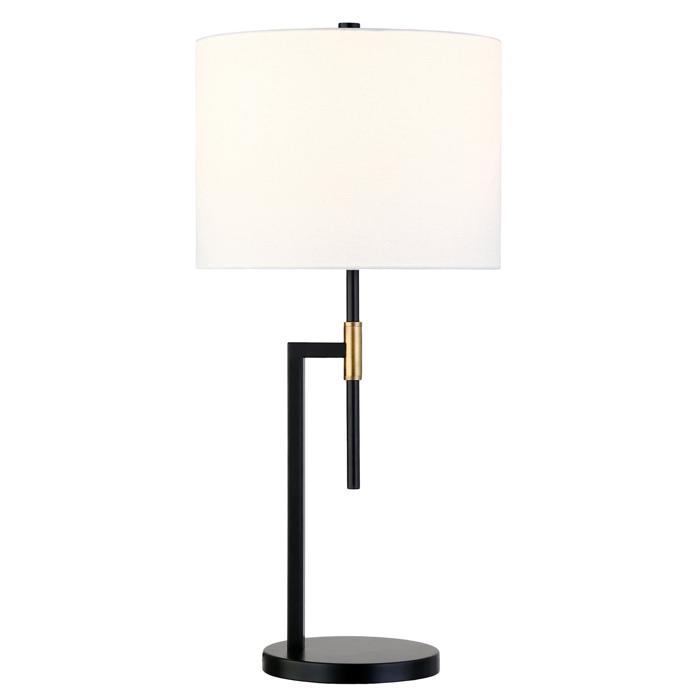 Black & Gold Table Lamp w/ Shade