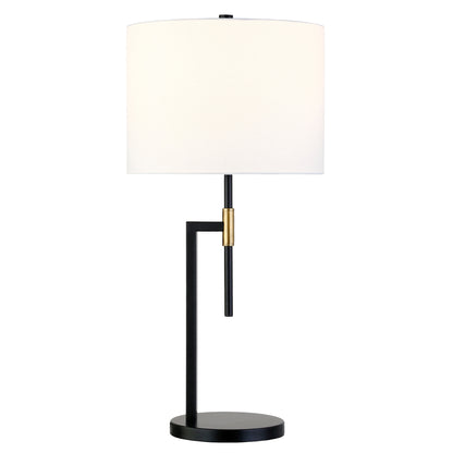 Black & Gold Table Lamp w/ Shade