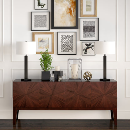 Black Table Lamp w/ Shade