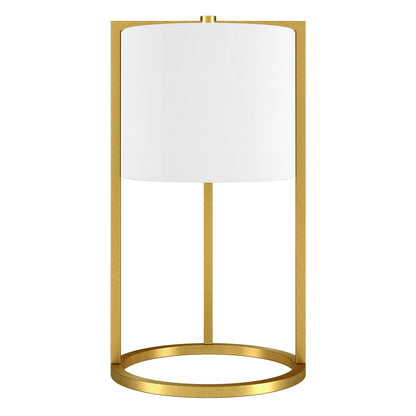 Brass Table Lamp w/ Shade