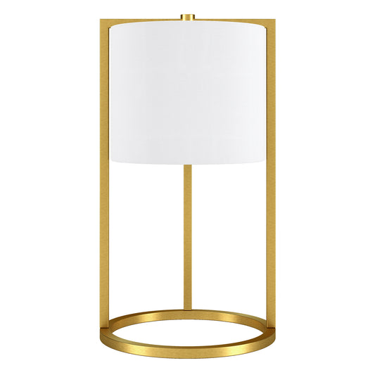 Brass Table Lamp w/ Shade