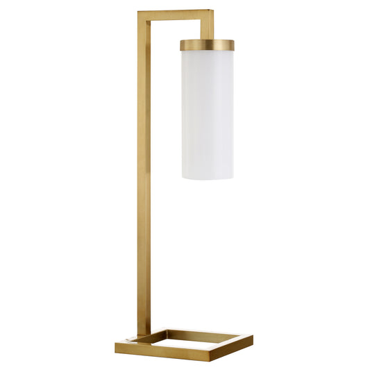 Brass Table Lamp w/ Shade