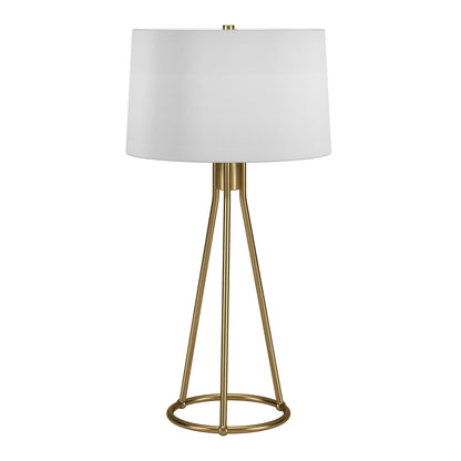 Brass Table Lamp w/ Shade