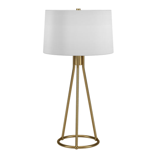 Brass Table Lamp w/ Shade