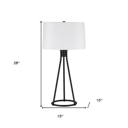 Black Table Lamp w/ Shade