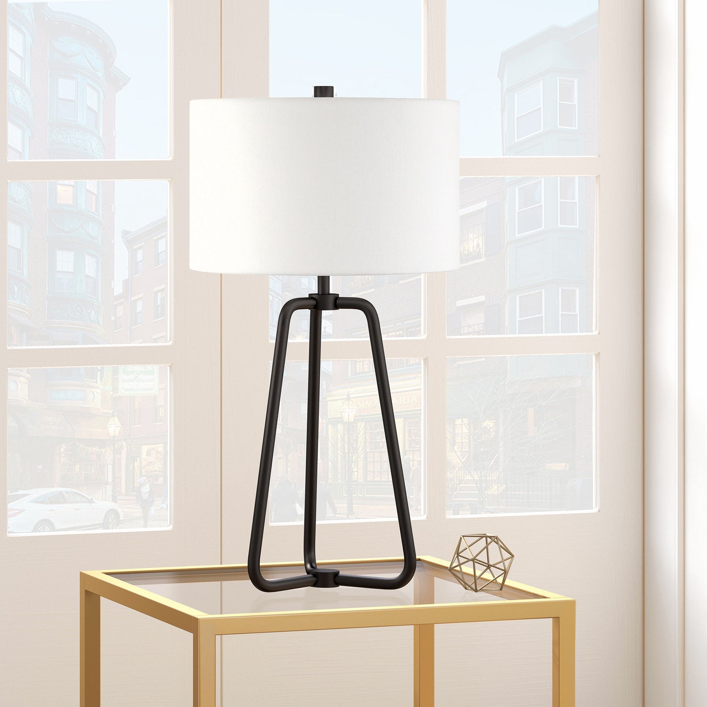Black Table Lamp w/ Shade