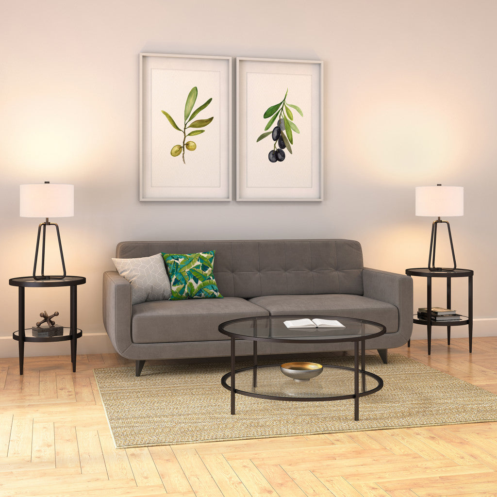 Black Table Lamp w/ Shade
