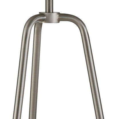 Nickel Table Lamp w/ Shade