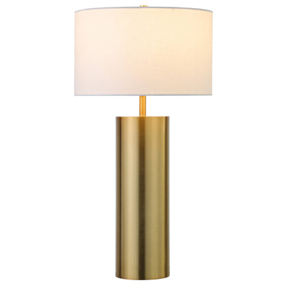 Brass Table Lamp w/ Shade