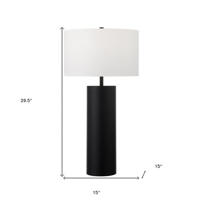 Black Table Lamp w/ Shade