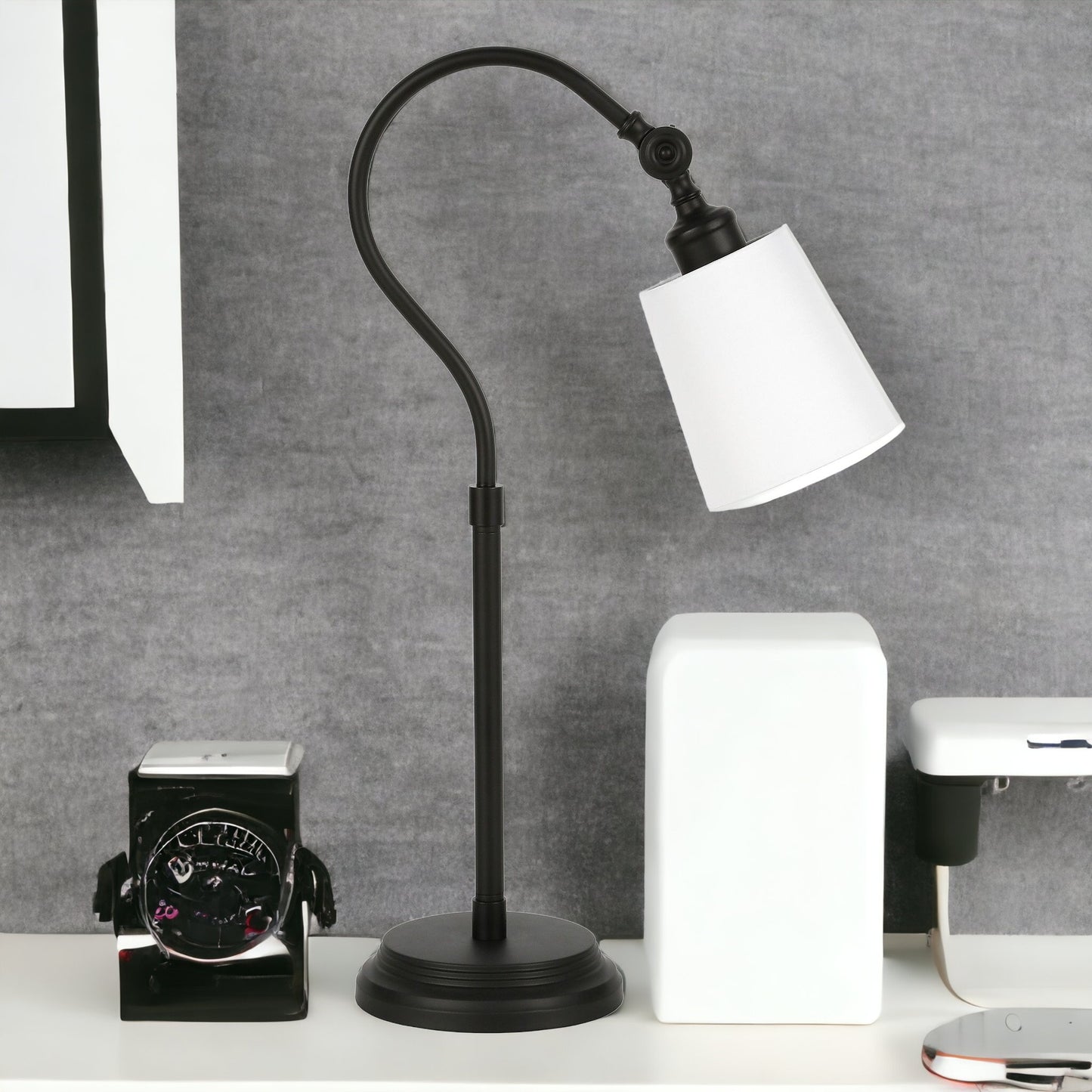 Black Table Lamp w/ Shade