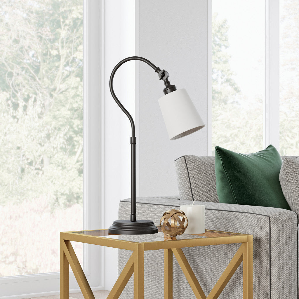Black Table Lamp w/ Shade