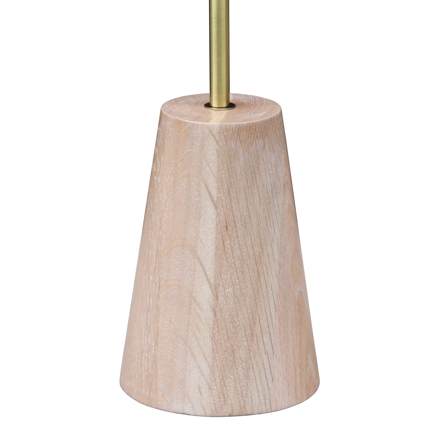 Gold & Brown Table Lamp w/ Shade