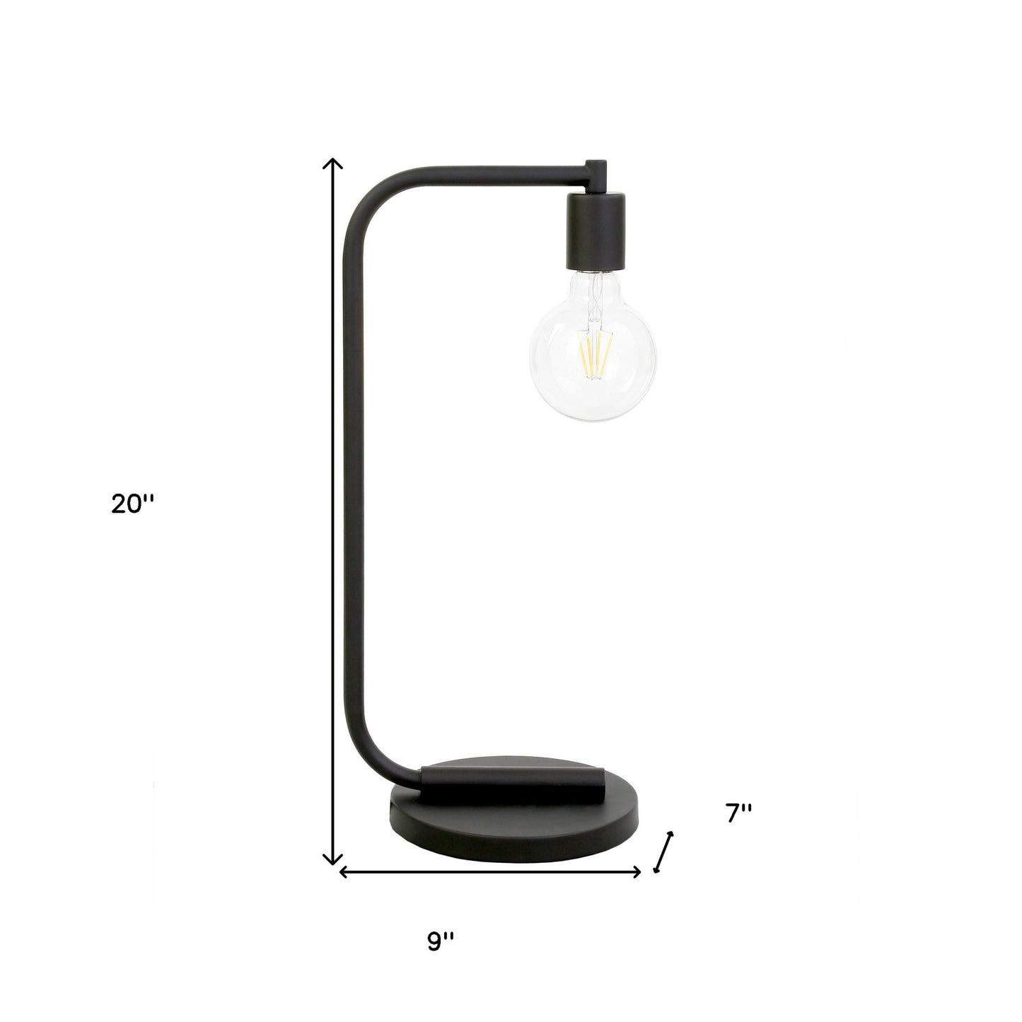 Black Desk Table Lamp