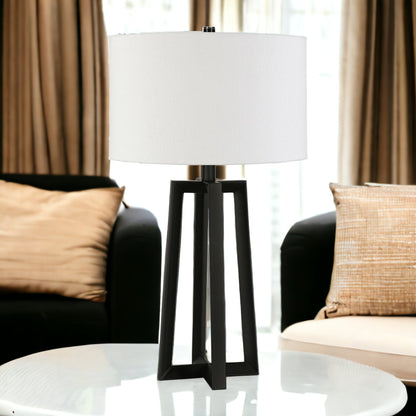 Black Table Lamp w/ Shade