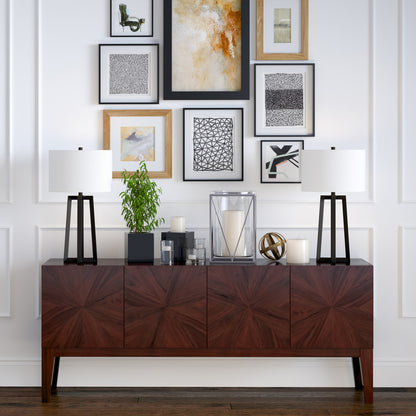 Black Table Lamp w/ Shade