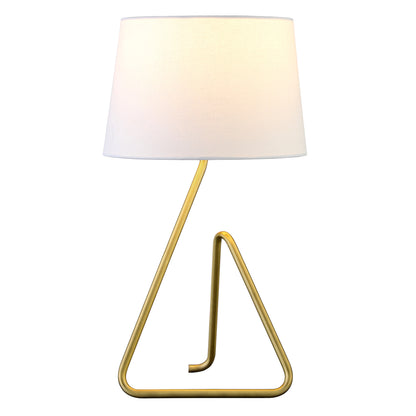 Brass Table Lamp w/ Shade