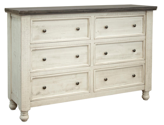 Black MDF 5-Drawer Standard Chest