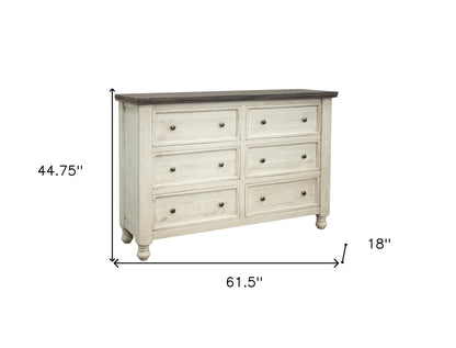 Black MDF 5-Drawer Standard Chest