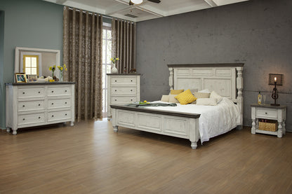 Black MDF 5-Drawer Standard Chest