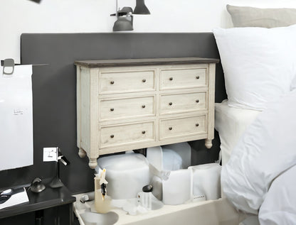 Black MDF 5-Drawer Standard Chest