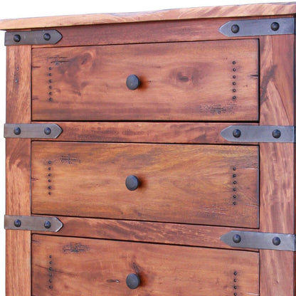 Grey Lacquer Mdf Steel And Veneer Dresser