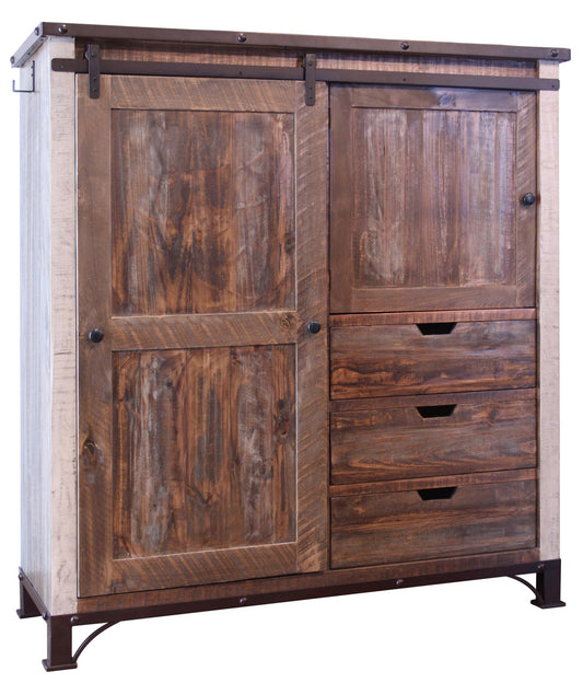 Ebony Lacquer Veneer Mdf And Steel Dresser