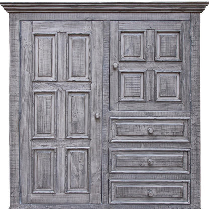 White 6-Drawer Double Dresser