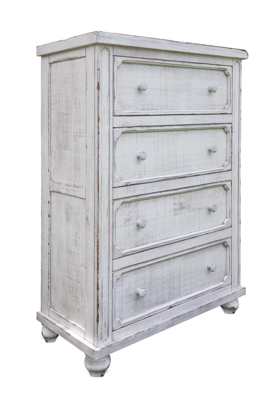 Gray 3-Drawer Double Dresser