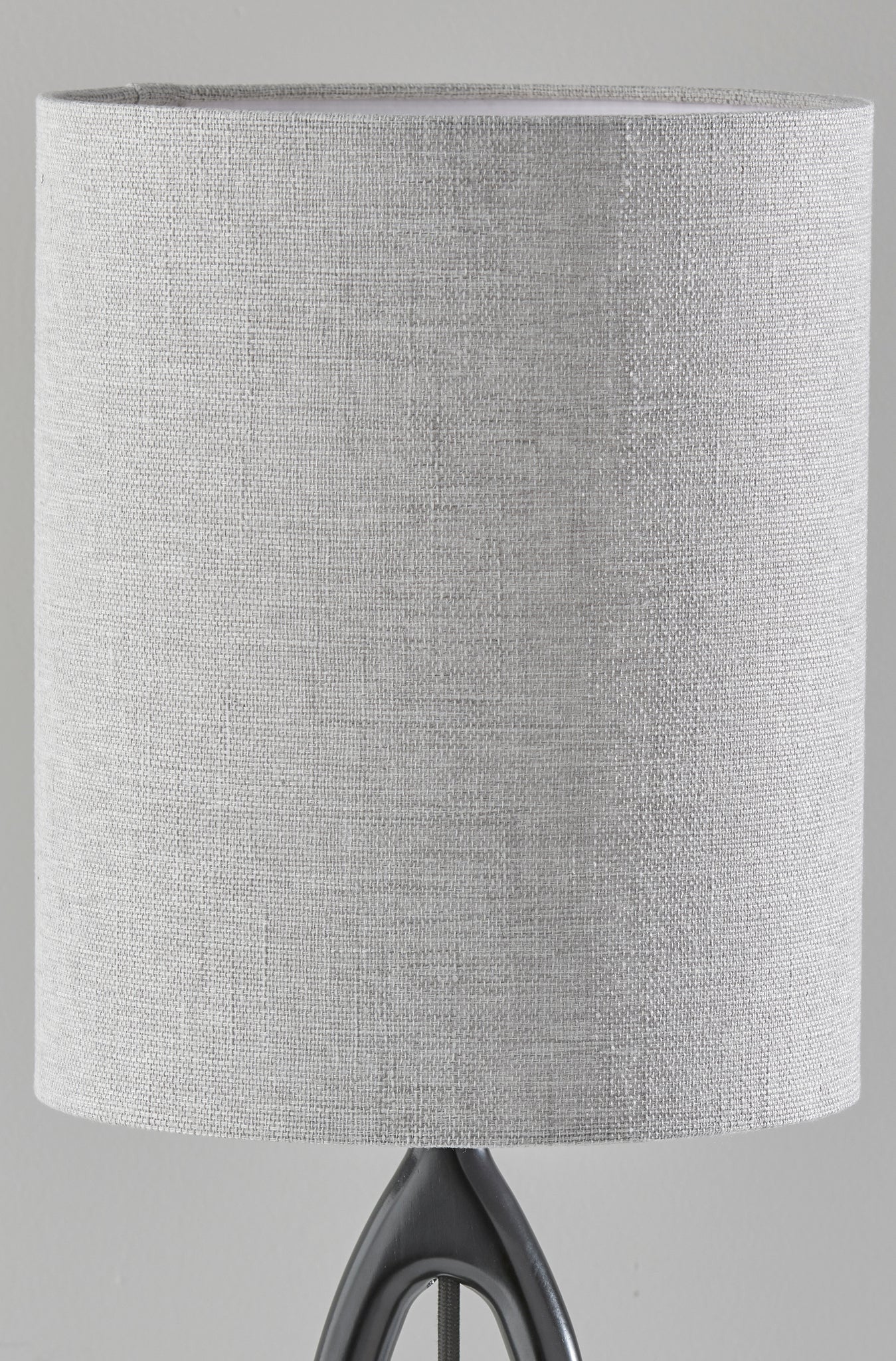 Black Solid Wood Table Lamp w/ Shade