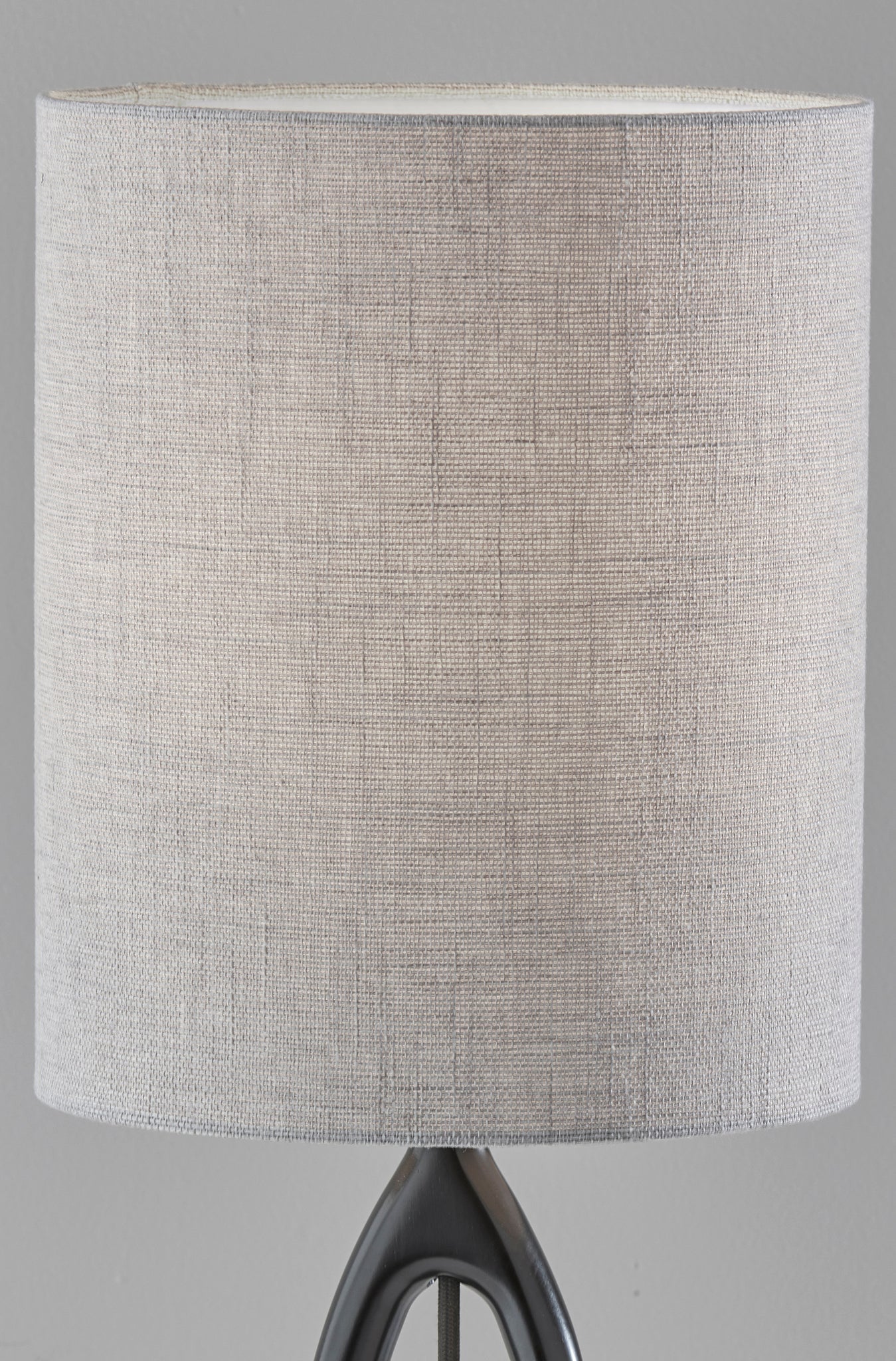 Black Solid Wood Table Lamp w/ Shade