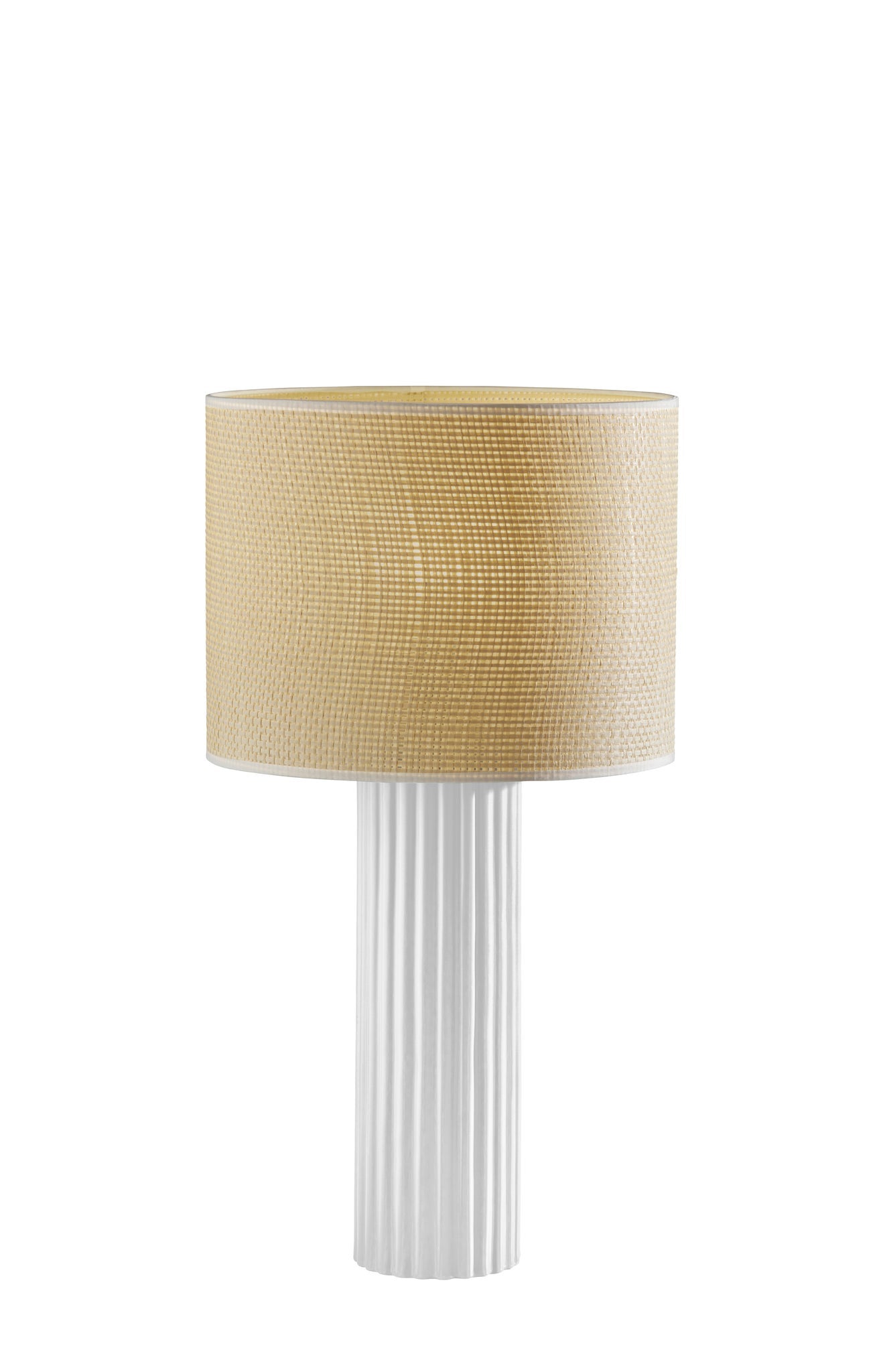 White Table Lamp w/ Shade