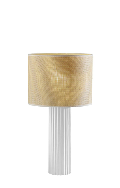 White Table Lamp w/ Shade