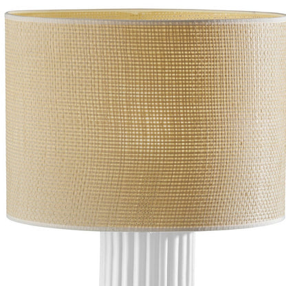 White Table Lamp w/ Shade