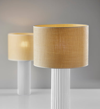 White Table Lamp w/ Shade