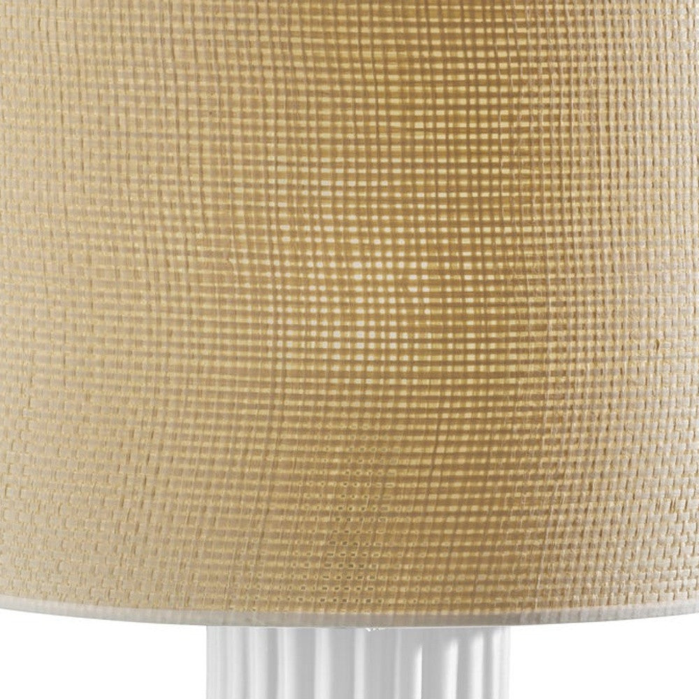 White Table Lamp w/ Shade