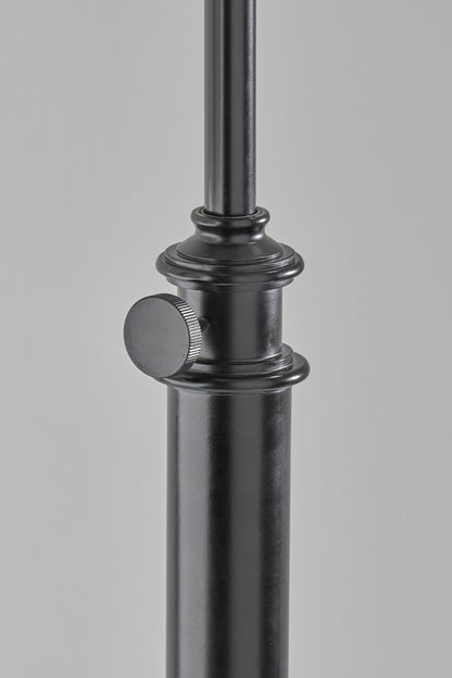 Black Adjustable Lamp w/ Shade