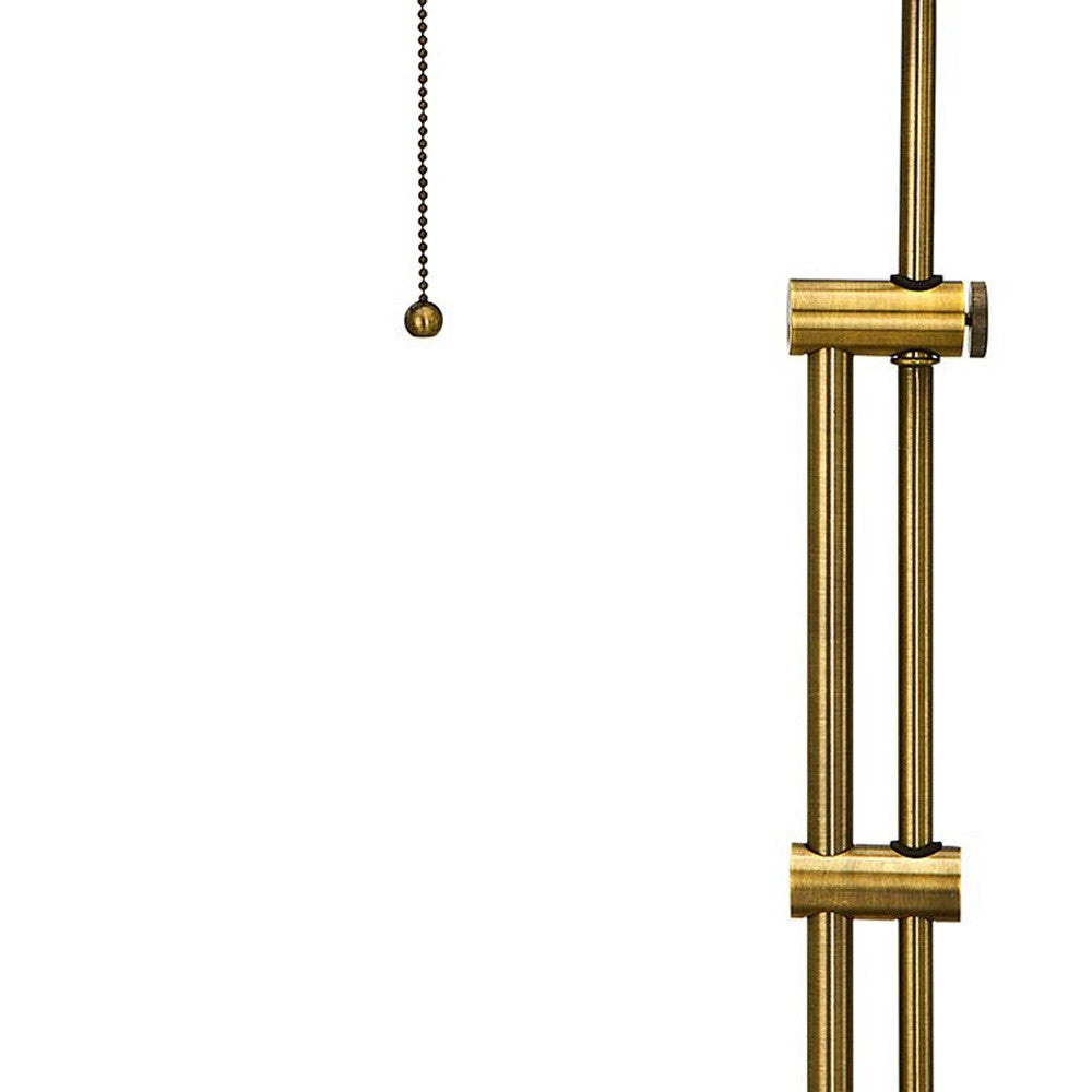 Bronze Adjustable Table Lamp w/ Shade