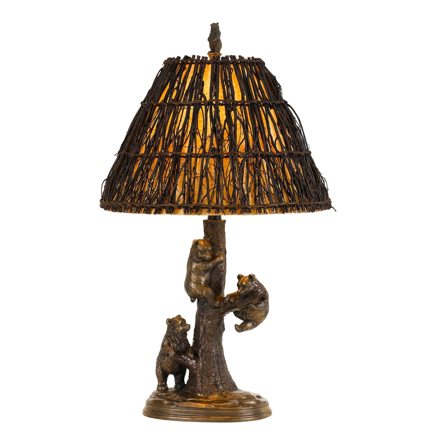 Bronze Table Lamp w/ Shade