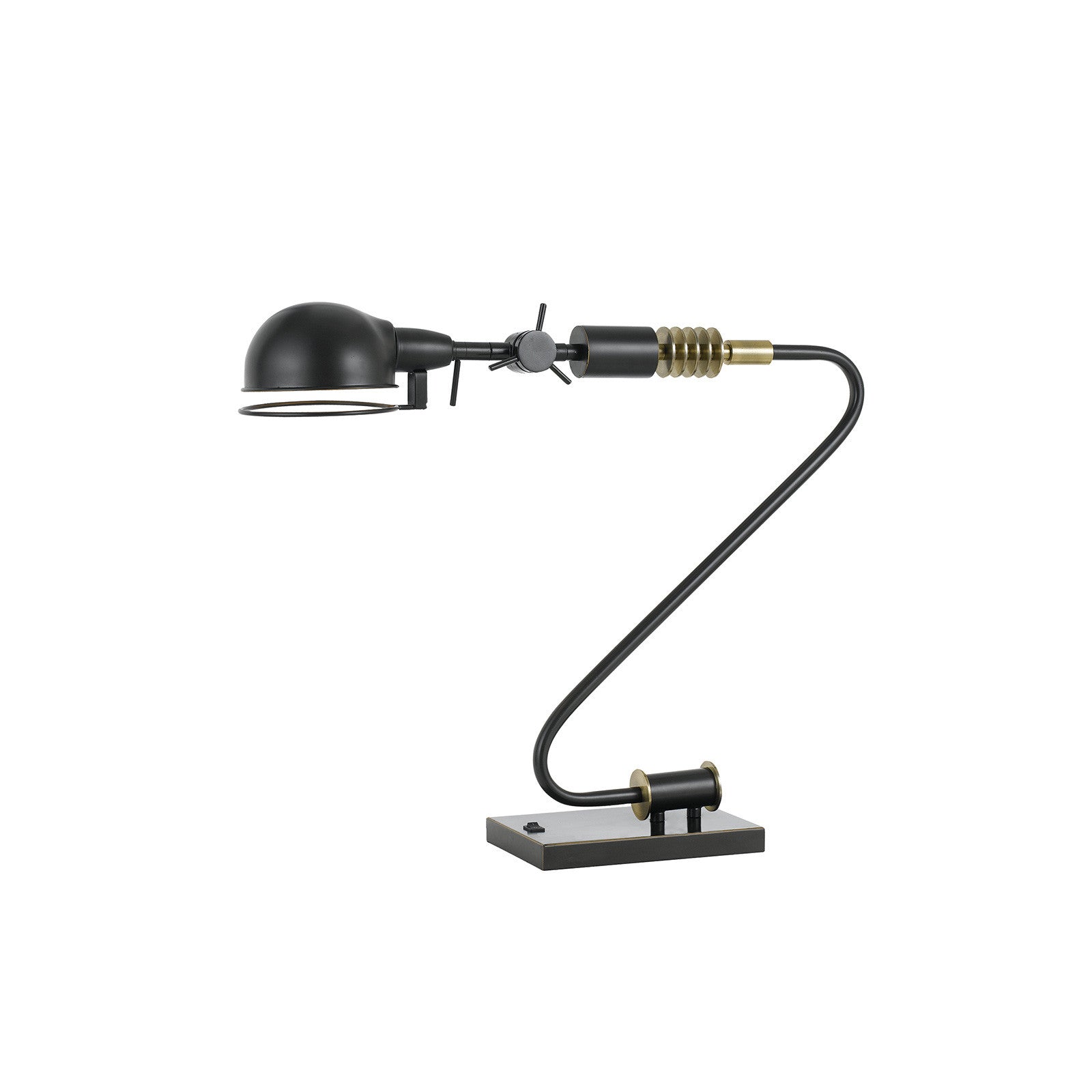 Bronze Desk Table Lamp w/ Shade