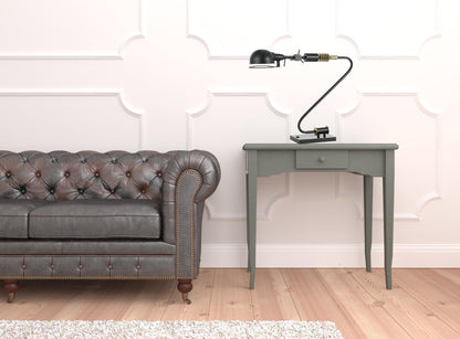 Bronze Desk Table Lamp w/ Shade