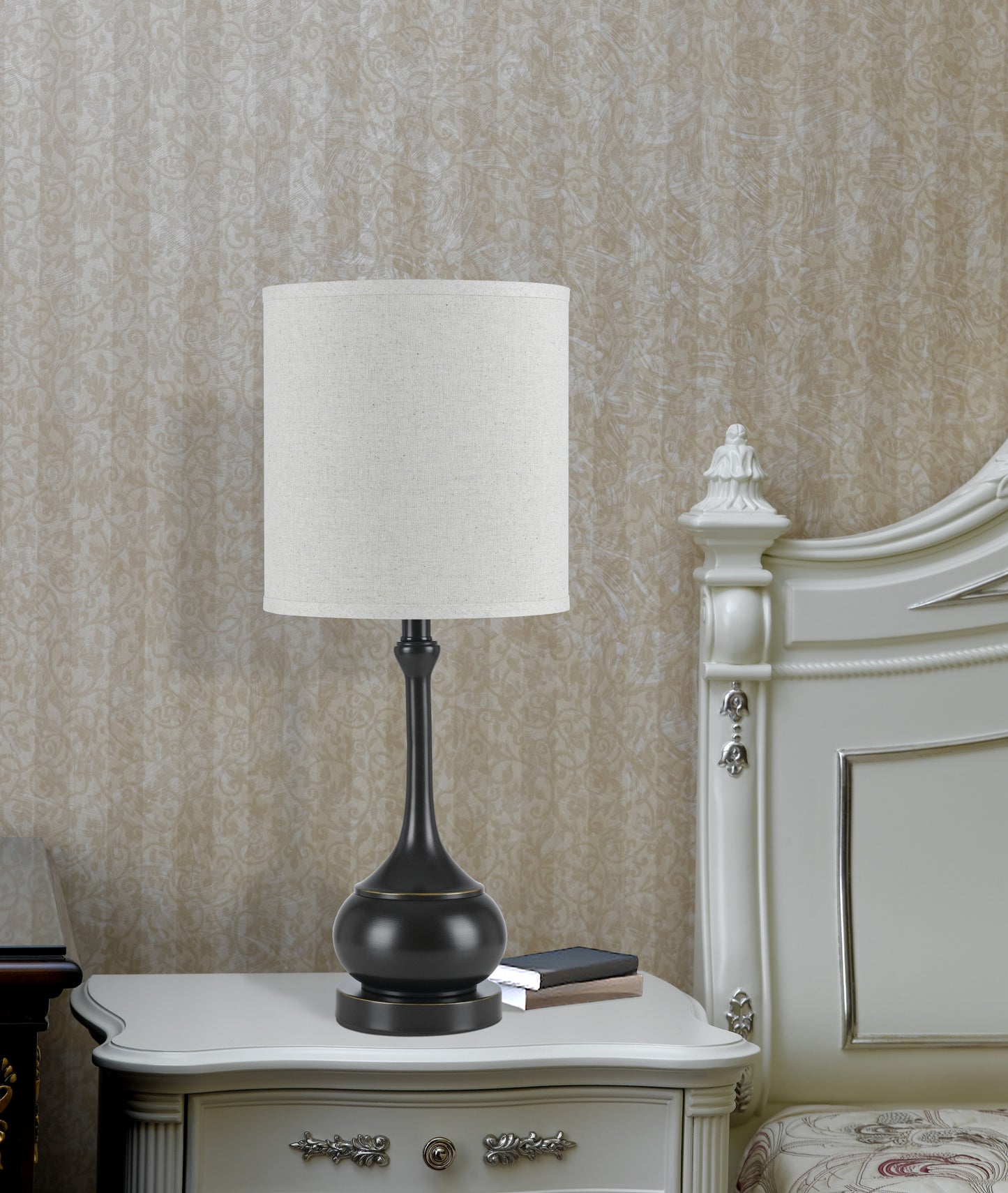 Bronze Table Lamp w/ Shade