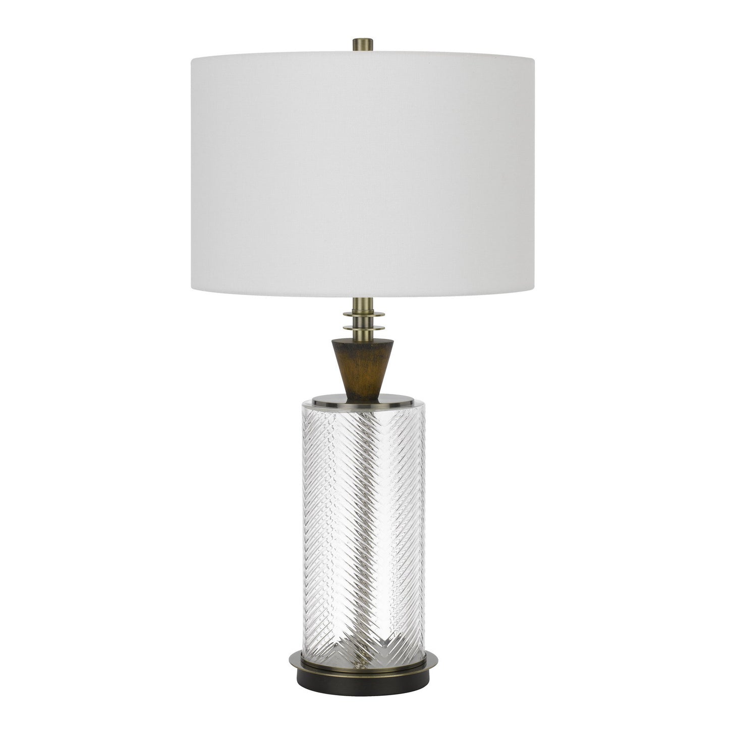 Clear Table Lamp w/ Shade