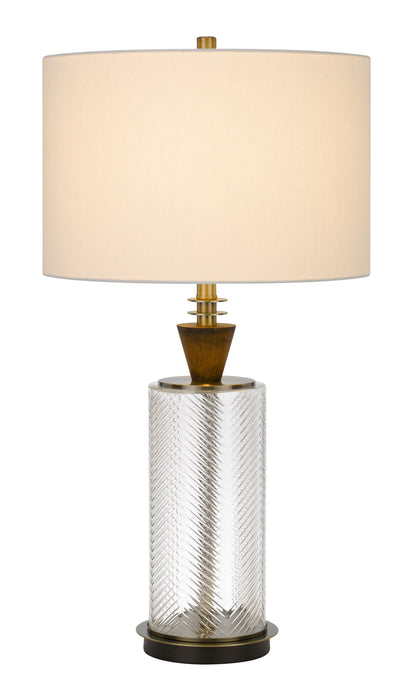 Clear Table Lamp w/ Shade