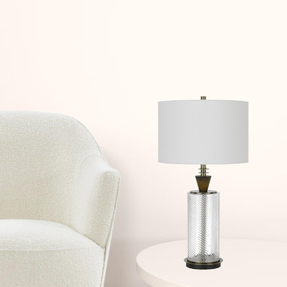Clear Table Lamp w/ Shade