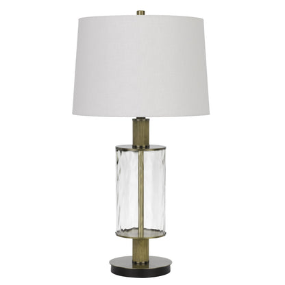 Clear Table Lamp w/ Shade