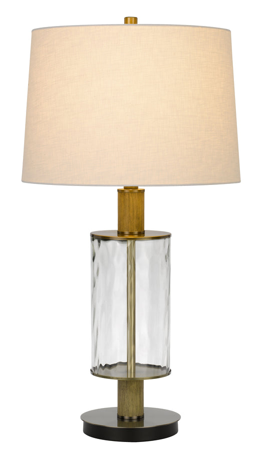 Clear Table Lamp w/ Shade