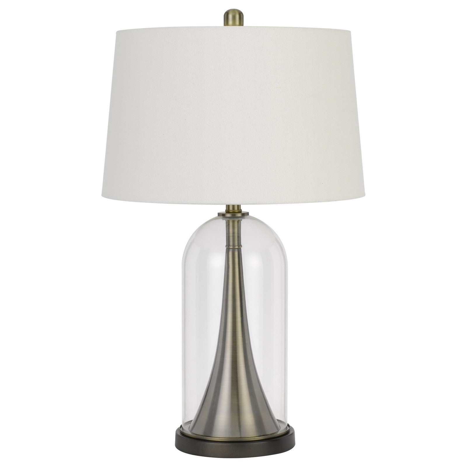Clear Table Lamp w/ Shade