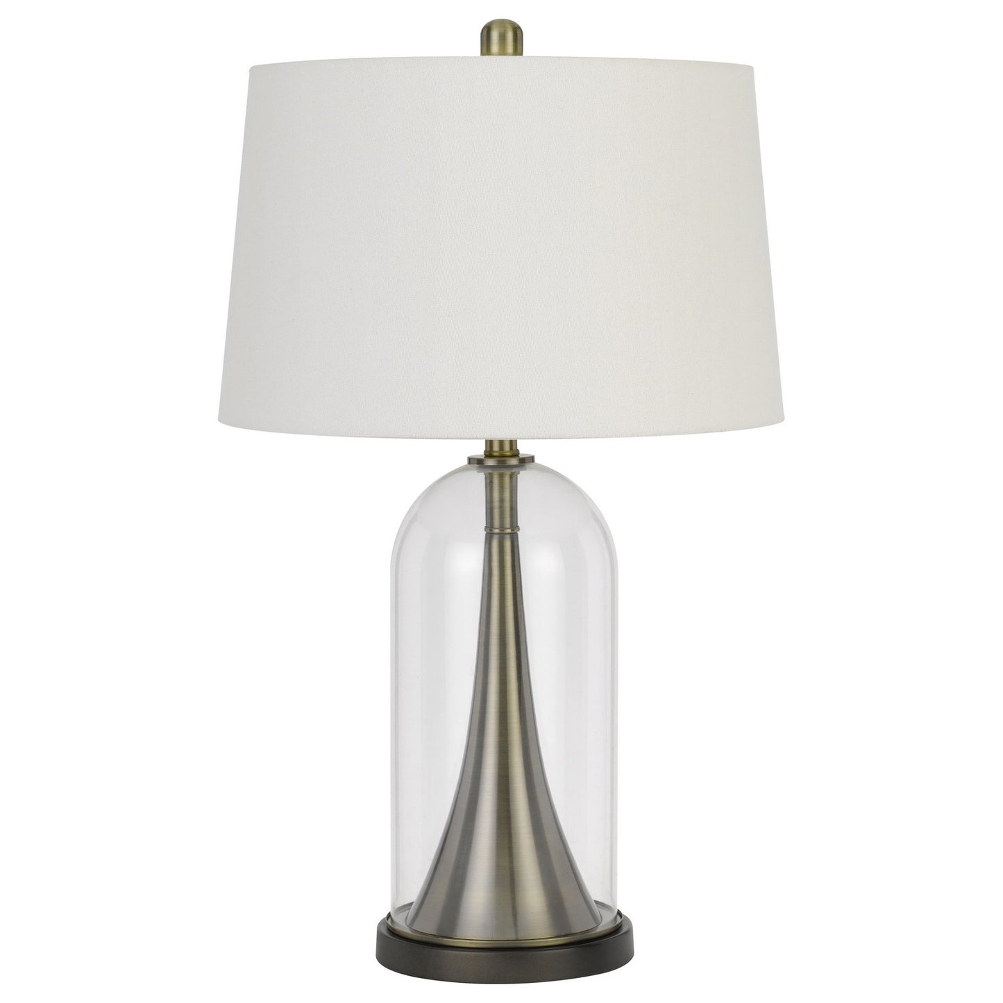 Clear Table Lamp w/ Shade