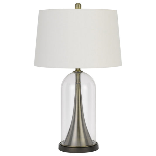 Clear Table Lamp w/ Shade